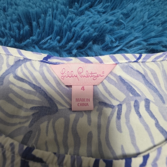 Lily Pulitzer Sonya Tank Shirt Size 4 - Picture 6 of 9